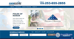 Desktop Screenshot of kanonelectric.com